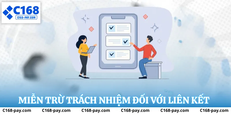 Miễn trừ trách nhiệm đối với liên kết bên thứ ba của C168